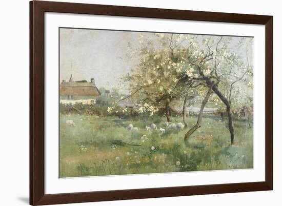 Ferryhouse on the Ouse, Hollywell, Hants, 1893-T. Hodgson Liddell-Framed Giclee Print