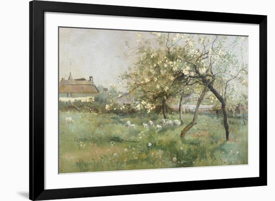 Ferryhouse on the Ouse, Hollywell, Hants, 1893-T. Hodgson Liddell-Framed Giclee Print