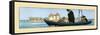 Ferrying Ashore-Maud & Miska Petersham-Framed Stretched Canvas