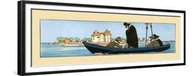 Ferrying Ashore-Maud & Miska Petersham-Framed Premium Giclee Print