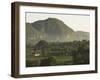 Fertile Plain with Little Farm and Typical Haystack Hills, UNESCO World Heritage Site, Cuba-Eitan Simanor-Framed Photographic Print