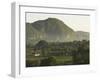 Fertile Plain with Little Farm and Typical Haystack Hills, UNESCO World Heritage Site, Cuba-Eitan Simanor-Framed Photographic Print