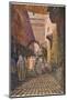 Fes (Or Fez) - Street Scene-null-Mounted Photographic Print