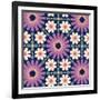 Fes Tile Nightfall-null-Framed Giclee Print