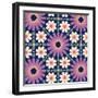 Fes Tile Nightfall-null-Framed Giclee Print