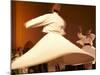 Fes, Two Whirling Dervishes Perform During a Concert at Fes Festival of World Sacred Music, Morocco-Susanna Wyatt-Mounted Photographic Print