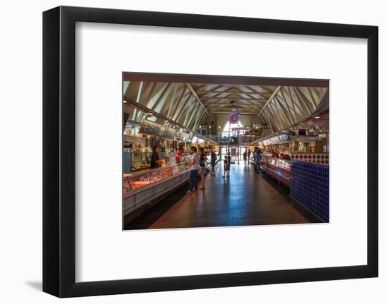 Feskekörka fish hall, Gothenburg, province of Västra Götalands län, Sweden-Andrea Lang-Framed Photographic Print