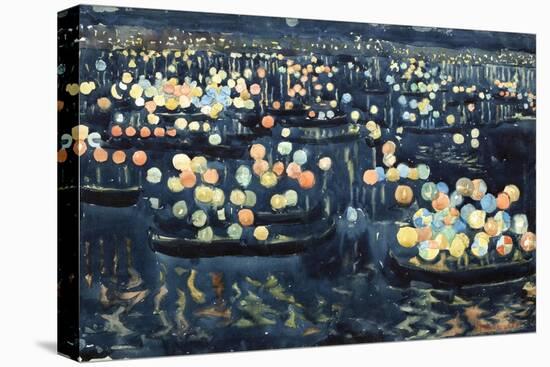 Festa Del Redentore (Festival of Light, Venice)-Maurice Brazil Prendergast-Stretched Canvas