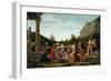 Festin Dans Le Parc Du Chateau - Feast in the Castle Park, by Velde, Esaias, Van De (1591-1630). Oi-Esaias I van de Velde-Framed Giclee Print