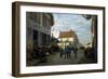 Festival at Grez, 1869-Francesco Netti-Framed Giclee Print