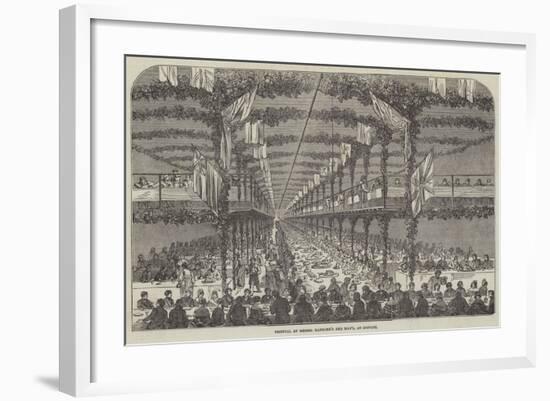 Festival at Messers Ransome's and May's, at Ipswich-null-Framed Giclee Print