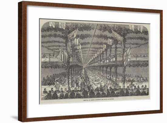 Festival at Messers Ransome's and May's, at Ipswich-null-Framed Giclee Print