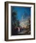 Festival at Night at the Tuileries June 10, 1867-Pierre Tetar Van Elven-Framed Giclee Print