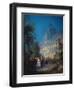 Festival at Night at the Tuileries June 10, 1867-Pierre Tetar Van Elven-Framed Giclee Print