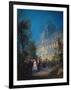 Festival at Night at the Tuileries June 10, 1867-Pierre Tetar Van Elven-Framed Giclee Print