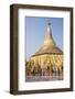 Festival at Shwedagon Pagoda (Shwedagon Zedi Daw) (Golden Pagoda), Myanmar (Burma)-Matthew Williams-Ellis-Framed Photographic Print