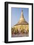 Festival at Shwedagon Pagoda (Shwedagon Zedi Daw) (Golden Pagoda), Myanmar (Burma)-Matthew Williams-Ellis-Framed Photographic Print