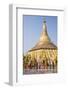 Festival at Shwedagon Pagoda (Shwedagon Zedi Daw) (Golden Pagoda), Myanmar (Burma)-Matthew Williams-Ellis-Framed Photographic Print