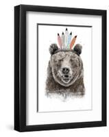 Festival Bear-Balazs Solti-Framed Art Print