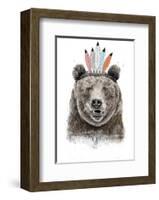 Festival Bear-Balazs Solti-Framed Art Print