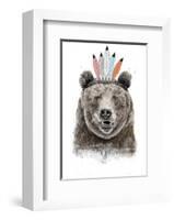 Festival Bear-Balazs Solti-Framed Art Print
