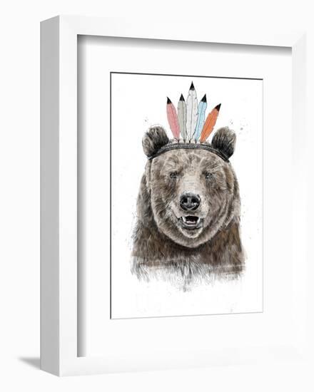 Festival Bear-Balazs Solti-Framed Art Print