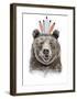 Festival Bear-Balazs Solti-Framed Art Print