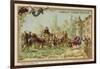 Festival Coach-null-Framed Giclee Print