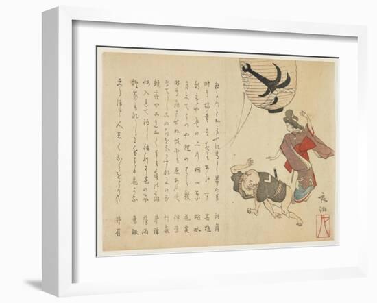 Festival Dancers, C.1820-Yano Yach?-Framed Giclee Print