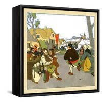 Festival Day-Maud & Miska Petersham-Framed Stretched Canvas