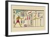 Festival for Ramses II-J. Gardner Wilkinson-Framed Art Print