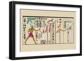 Festival for Ramses II-J. Gardner Wilkinson-Framed Art Print