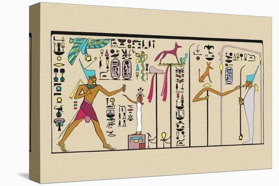 Festival for Ramses II-J. Gardner Wilkinson-Stretched Canvas