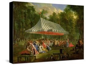 Festival Given by the Prince of Conti to the Prince of Brunswick-Lunebourg at L'Isle-Adam, 1766-Michel Barthélémy Ollivier-Stretched Canvas