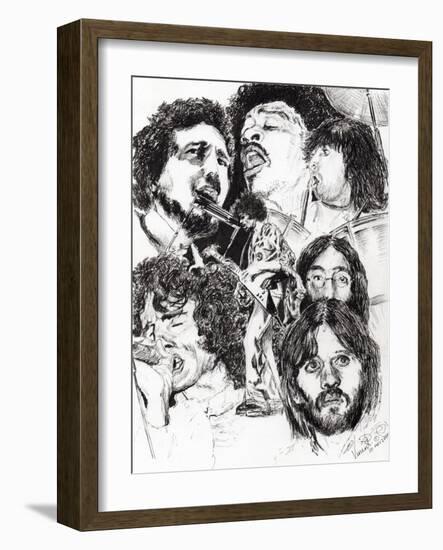 Festival Icons, 2010-Vincent Alexander Booth-Framed Premium Giclee Print