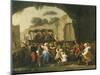 Festival in a Square in Naples, Italy-Pietro Fabris-Mounted Giclee Print