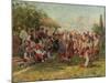 Festival in a Ukrainian Village, C. 1882-1917-Vladimir Egorovic Makovsky-Mounted Giclee Print