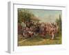 Festival in a Ukrainian Village, C. 1882-1917-Vladimir Egorovic Makovsky-Framed Giclee Print