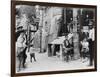 Festival in Little Italy Photograph - New York, NY-Lantern Press-Framed Art Print