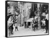 Festival in Little Italy Photograph - New York, NY-Lantern Press-Framed Stretched Canvas