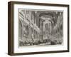 Festival in the Church of Santa Chiara, at Naples-null-Framed Giclee Print