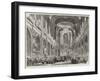 Festival in the Church of Santa Chiara, at Naples-null-Framed Giclee Print