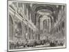 Festival in the Church of Santa Chiara, at Naples-null-Mounted Giclee Print