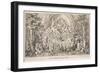 Festival of Fawn, God of the Forests, C. 1740-Claude Gillot-Framed Giclee Print