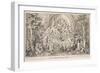 Festival of Fawn, God of the Forests, C. 1740-Claude Gillot-Framed Giclee Print