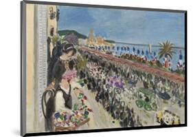 Festival of Flowers, Nice (Fete des fleurs), 1923-Henri Matisse-Mounted Art Print