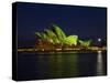 Festival of Light, Sydney Opera House, Sydney, New South Wales, Australia-Mark Mawson-Stretched Canvas