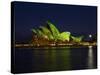 Festival of Light, Sydney Opera House, Sydney, New South Wales, Australia-Mark Mawson-Stretched Canvas