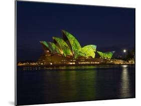 Festival of Light, Sydney Opera House, Sydney, New South Wales, Australia-Mark Mawson-Mounted Photographic Print