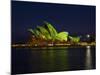 Festival of Light, Sydney Opera House, Sydney, New South Wales, Australia-Mark Mawson-Mounted Photographic Print